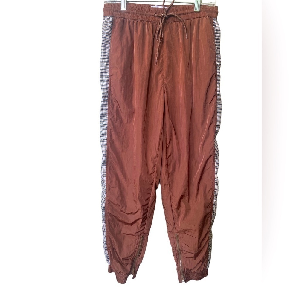 Urban Outfitters Checkered Gingham Striped Y2K Baggy Pull On Joggers Size Medium